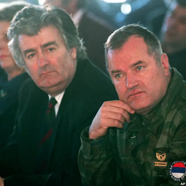 Лидер боснийских сербов Радован Караджич был арестован в 2008 году и передан в руки Гаагского трибунала, где над ним сейчас проходит суд