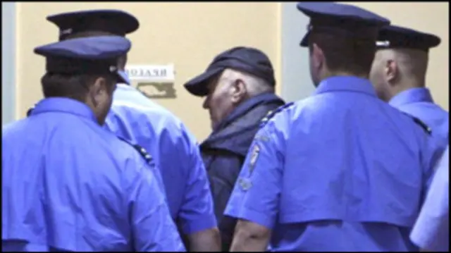 Ратко Младіч у суді