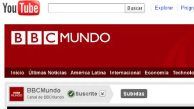 BBC Mundo en YouTube