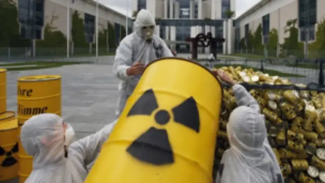 Acto contra la energía nuclear en Alemania