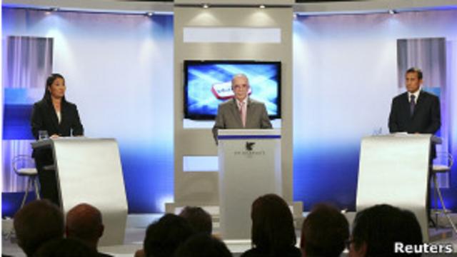 Debate presidencial en Perú