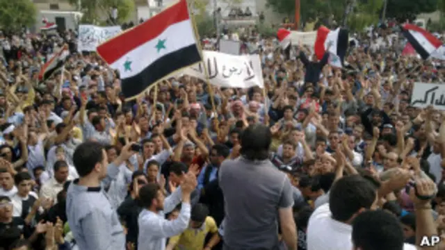 Protes di Suriah 