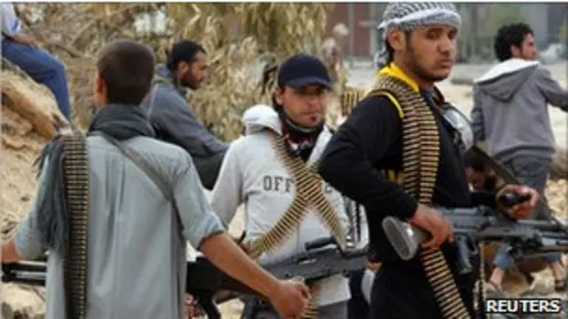 Ливийские повстанцы