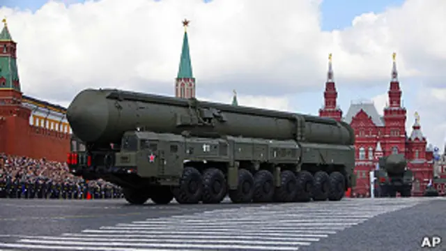 Российская МБР "Тополь"