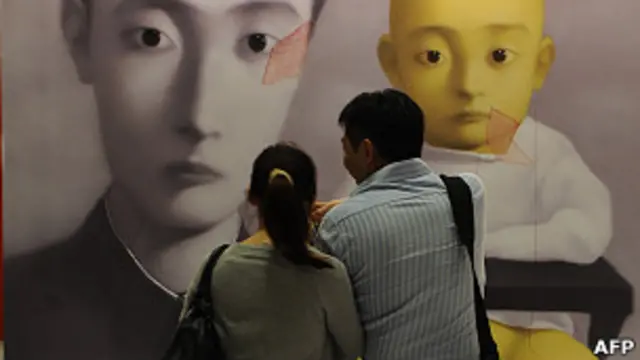 Subasta de arte en Hong Kong.