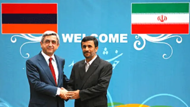 رئیس جمهور ارمنستان در سفر رسمی به تهران