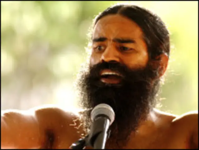 हरिद्वार में अनशन पर बाबा रामदेव