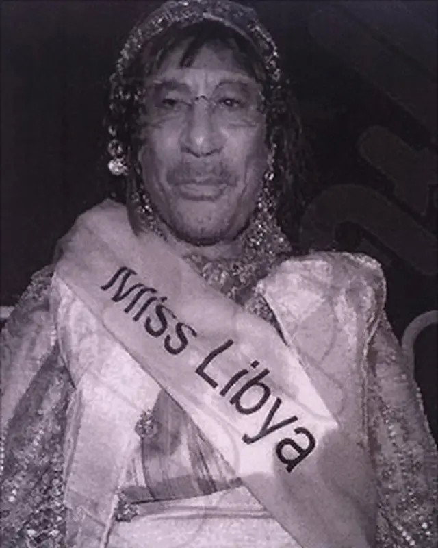 Карикатура на Каддафи: "Мисс Ливия"