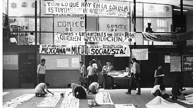 Protesta de estudiantes