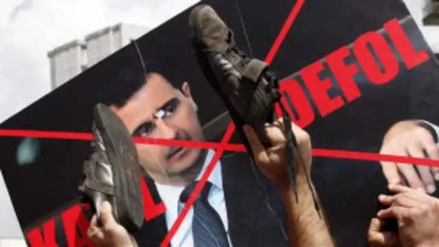 Unjuk rasa di Suriah