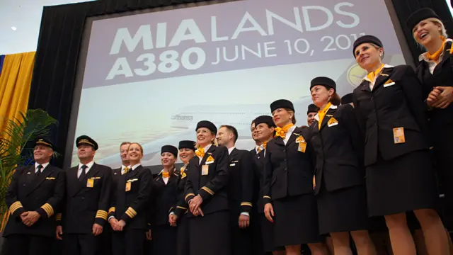 vuelo inaugural A380 Miami