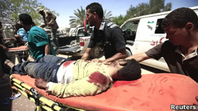 Korban luka berat di Misrata