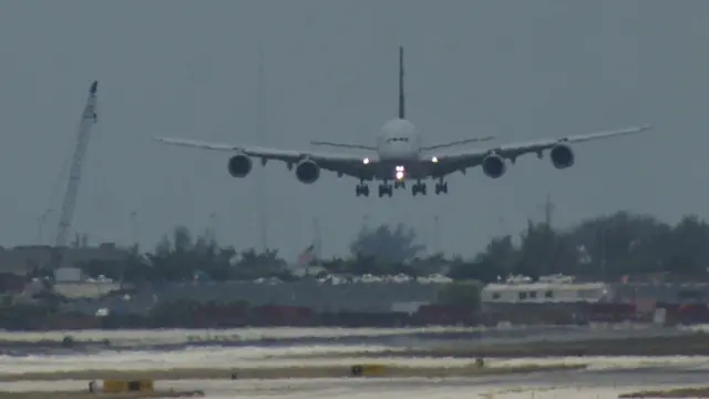 vuelo inaugural A380 Miami