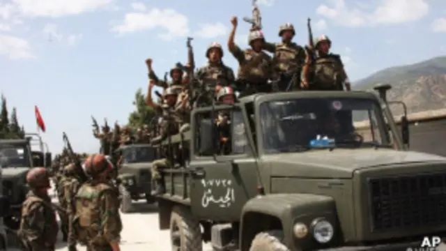 Tentara Suriah menyerbu Jisr al-Shughour