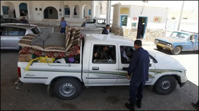на кордоны з Лівією