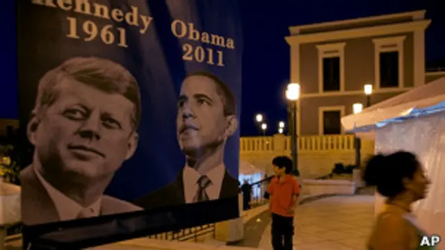 Presiden Obama adalah presiden AS pertama yang mengunjungi Puerto Rico sejak era Kennedy