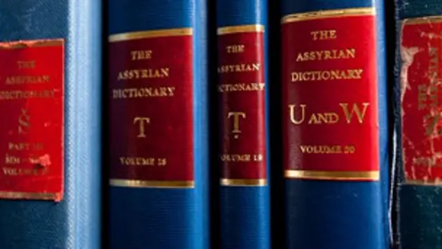 Volumes do dicionário assírio