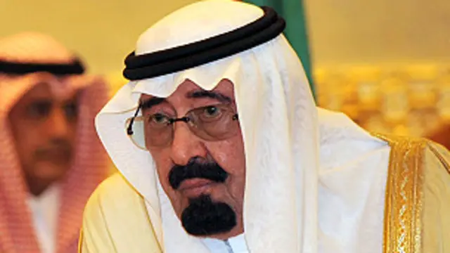 Raja Abdullah dari Arab Saudi.