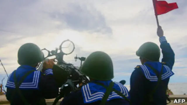 Вьетнамские военные моряки