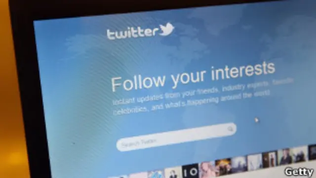 Главная страница Twitter