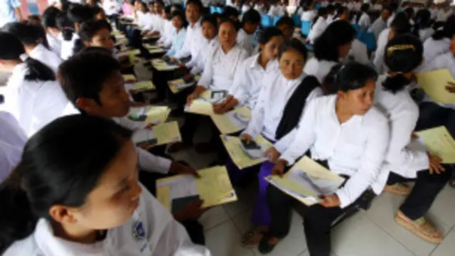 Banyak tenaga kerja nonformal bekerja sebagai pembantu rumah tangga di Arab Saudi