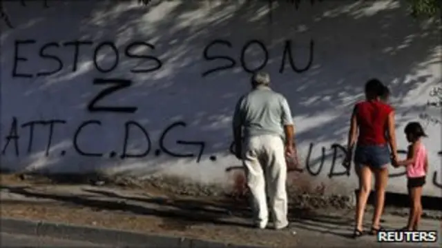 Grafiti protes di Meksiko