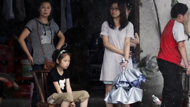 Banjir di kawasan tengah dan selatan Cina