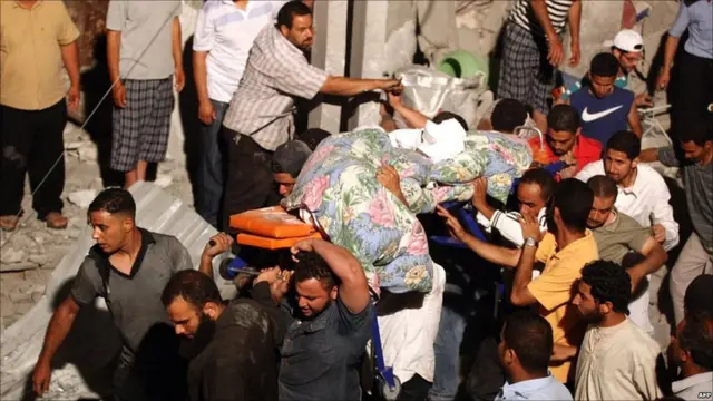 Pesawat NATO terbukti melakukan kesalahan menyerang daerah di Tripoli ini.