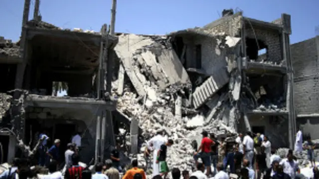 بعد غارة جوية للناتو