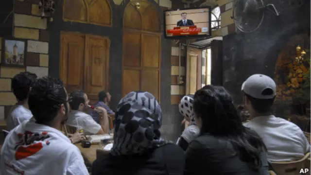 Syrian watch President Assads speech