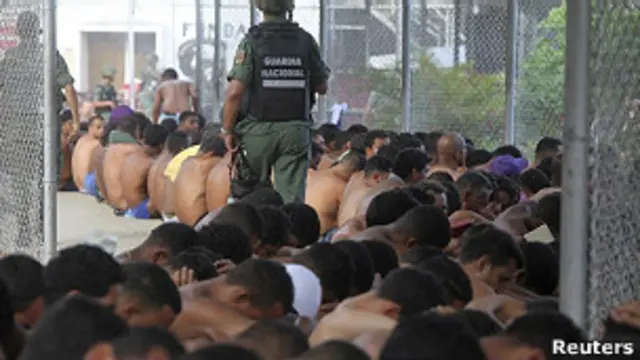 Cárcel El rodeo en Venezuela