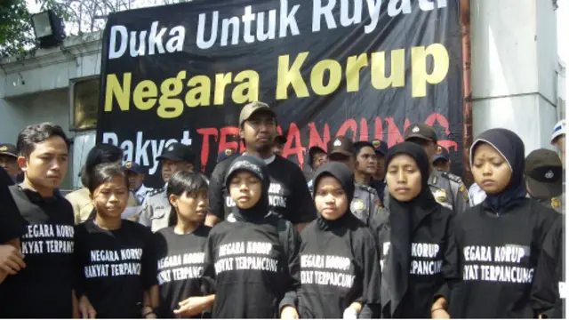 Demo menentang pemancungan