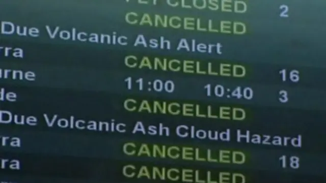 Awan abu vulkanik menganggu jadwal layanan penerbangan rutin di Australia