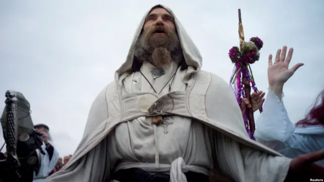 День летнего солнцестояния в Стоунхендже