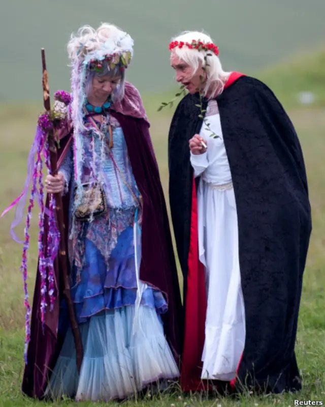 День летнего солнцестояния на Стоунхендже