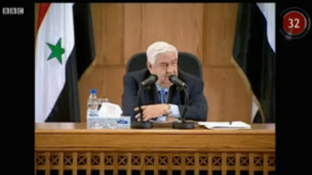 وليد المعلِّم، وزير الخارجية السوري