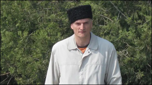 Віталій Храмов, лідер казацької організації "Соболь" 