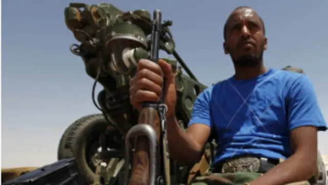 Ливийский повстанец