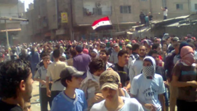 احتجاجات سورية