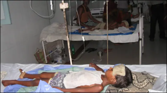 بخار سے متاثر بچے کی فائل فوٹو