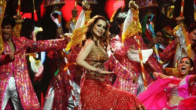 بالی وڈ سٹار دیا مرزا نے ایک گانے پر پرفارمنس دی۔ 