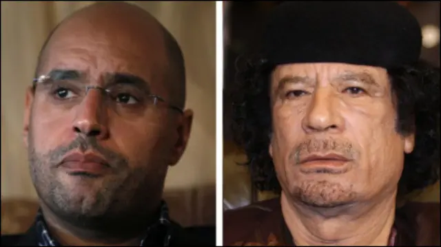 Đại tá Gaddafi cùng con trai nay bị truy nã
