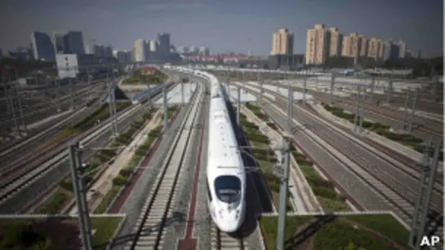 Скоростной поезд в Пекине
