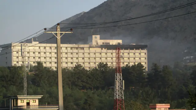 hotel mewah di kabul diserang