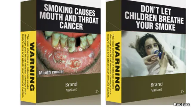 Contoh paket rokok baru di Australia