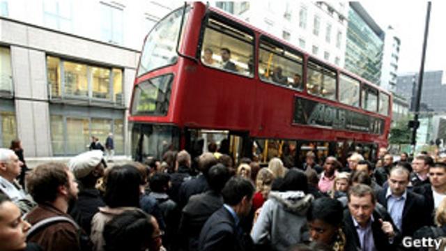 huelga de transportes en Londres