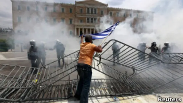 Unjuk rasa di Yunani