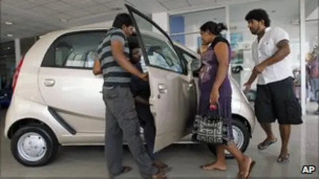 автомобиль Tata Nano