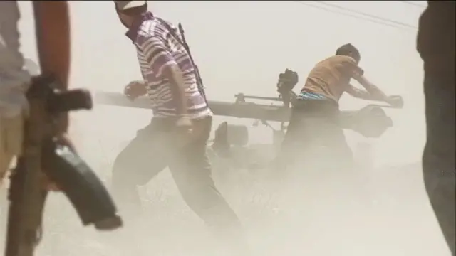 مقاتلو المعارضة الليبية