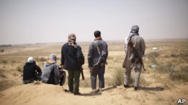 مخالفان مسلح قذافی